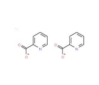 Silver(II) Picolinate (CAS 14783-00-7) - chemical structure image