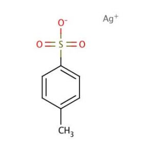 Silver p-toluenesulfonate (CAS 16836-95-6) - chemical structure image