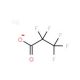 Silver pentafluoropropionate (CAS 509-09-1) - chemical structure image