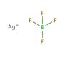 Silver tetrafluoroborate (CAS 14104-20-2) - chemical structure image