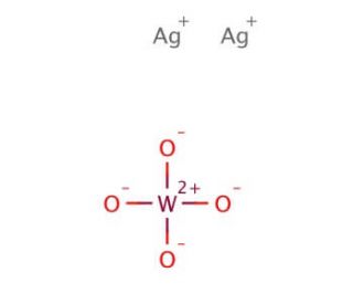 Silver tungsten oxide (CAS 13465-93-5) - chemical structure image