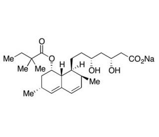 Simvastatin Hydroxy Acid Sodium Salt (CAS 101314-97-0) - chemical structure image