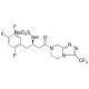 Sitagliptin N-Sulfate Sodium Salt (CAS 940002-57-3) - chemical structure image