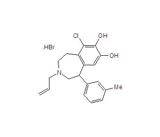 SKF 83822 hydrobromide (CAS 74115-08-5) - chemical structure image
