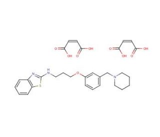 SKF-95282 dimaleate salt (CAS 104076-39-3) - chemical structure image