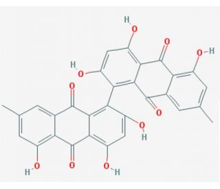 Skyrin (CAS 602-06-2) - chemical structure image