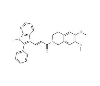 Smad3 Inhibitor, SIS3 (CAS 1009104-85-1) - chemical structure image