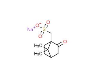 Sodium (&plusmn;)-10-Camphorsulfonate (CAS 34850-66-3) - chemical structure image