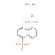 Sodium 1,5-naphthalenedisulfonate dibasic (CAS 1655-29-4) - chemical structure image