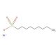 Sodium 1-nonanesulfonate (CAS 35192-74-6) - chemical structure image
