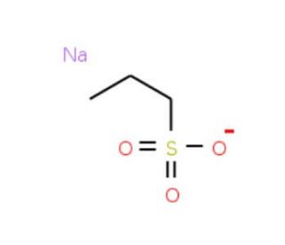 Sodium 1-propanesulfonate (CAS 14533-63-2) - chemical structure image