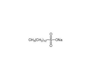 Sodium 1-Tridecanesulfonate (CAS 5802-89-1) - chemical structure image