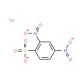 Sodium 2,4-dinitrobenzenesulfonate 的分子结构, CAS编号: 885-62-1 Sodium 2,4-dinitrobenzenesulfonate (CAS 885-62-1) - chemical structure image