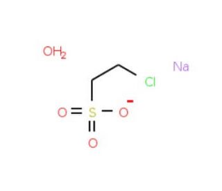 Sodium 2-chloroethanesulfonate monohydrate (CAS 15484-44-3) - chemical structure image