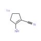 Sodium 2-cyanocyclopent-1-en-1-aminide - chemical structure image