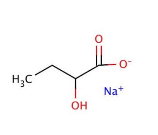 Sodium 2-hydroxybutyrate (CAS 5094-24-6) - chemical structure image