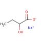 Sodium 2-hydroxybutyrate (CAS 5094-24-6) - chemical structure image