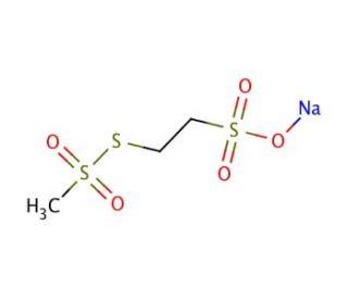 Sodium (2-Sulfonatoethyl)methanethiosulfonate (CAS 184644-83-5) - chemical structure image
