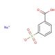 Sodium 3-sulfobenzoate (CAS 17625-03-5) - chemical structure image