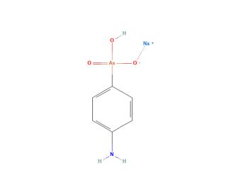 Sodium 4-Aminophenylarsonate - chemical structure image