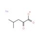 Sodium 4-methyl-2-oxovalerate 的分子结构, CAS编号: 4502-00-5 Sodium 4-methyl-2-oxovalerate (CAS 4502-00-5) - chemical structure image