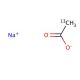Sodium acetate-2-((13-C)) 的分子结构, CAS编号: 13291-89-9 Sodium acetate-2-((13-C)) (CAS 13291-89-9) - chemical structure image