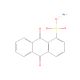 Sodium Anthraquinone-1-sulfonate - chemical structure image