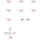 Sodium arsenate dibasic heptahydrate (CAS 10048-95-0) - chemical structure image