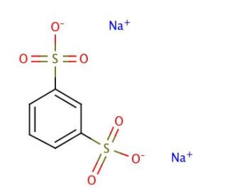 Sodium benzene-1,3-disulfonate (CAS 831-59-4) - chemical structure image