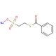 Sodium Benzoylthioethanesulfonate (CAS 117845-84-8) - chemical structure image