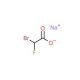 Sodium bromofluoroacetate (CAS 70395-36-7) - chemical structure image