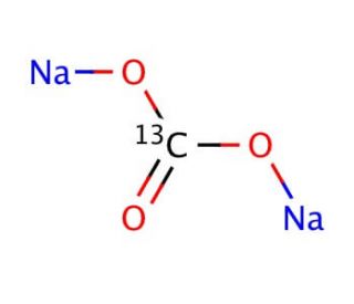 Sodium carbonate-<sup>13</sup>C (CAS 93673-48-4) - chemical structure image