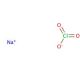 Sodium chlorate (CAS 7775-09-9) - chemical structure image