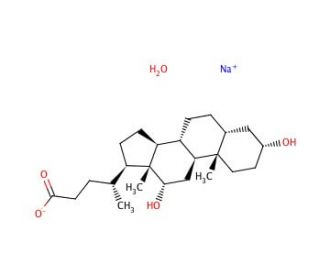 Sodium deoxycholate monohydrate (CAS 145224-92-6) - chemical structure image