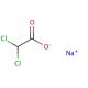 Sodium dichloroacetate (CAS 2156-56-1) - chemical structure image