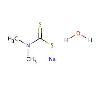 Sodium dimethyldithiocarbamate (CAS 207233-95-2) - chemical structure image
