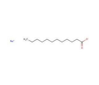 Sodium laurate (CAS 629-25-4) - chemical structure image