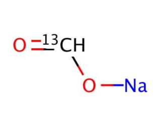 Sodium formate-13C (CAS 23102-86-5) - chemical structure image