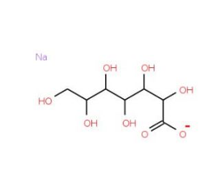 Sodium glucoheptonate (CAS 31138-65-5) - chemical structure image