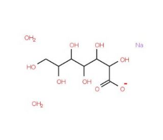 Sodium Glucoheptonate Dihydrate (CAS 31138-65-5) - chemical structure image