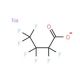 Sodium heptafluorobutyrate (CAS 2218-54-4) - chemical structure image