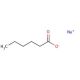 Sodium hexanoate (CAS 10051-44-2) - chemical structure image