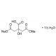 Sodium hydrogencitrate sesquihydrate (CAS 6132-05-4) - chemical structure image