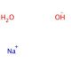 Sodium hydroxide monohydrate (CAS 12200-64-5) - chemical structure image