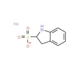 Sodium Indoline-2-sulfonate (CAS 26807-68-1) - chemical structure image