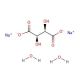 Sodium L-tartrate dibasic dihydrate (CAS 6106-24-7) - chemical structure image