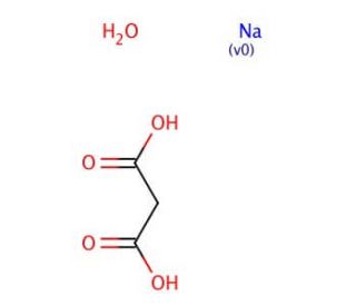 Sodium malonate dibasic (CAS 141-95-7) - chemical structure image