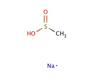 Sodium methanesulfinate (CAS 20277-69-4) - chemical structure image