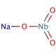 Sodium niobate (CAS 12034-09-2) - chemical structure image