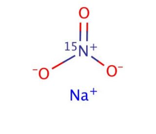 Sodium nitrate-(15-N) (CAS 31432-45-8) - chemical structure image